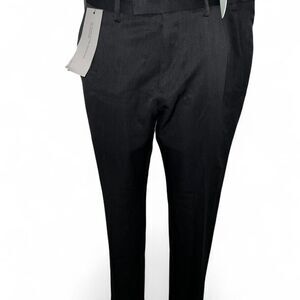 Kenneth-cole Men's Black and Grey Trousers